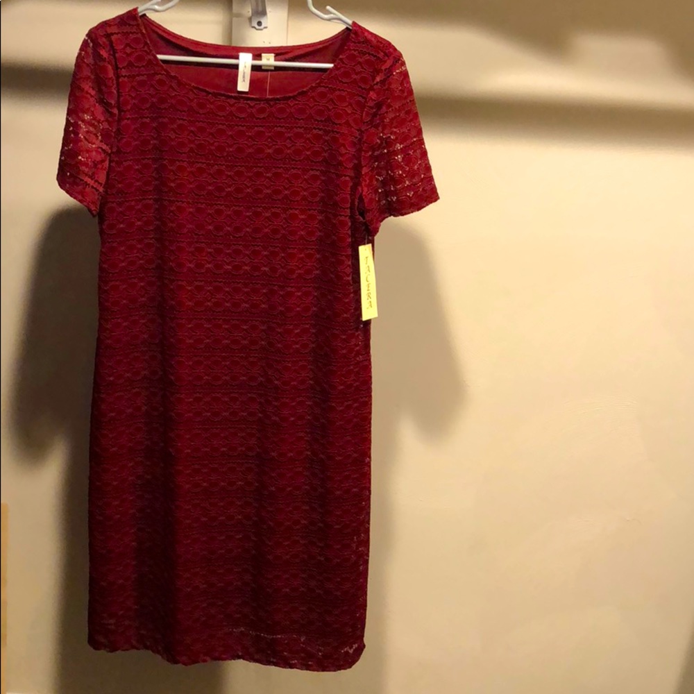 Red Lace Dress